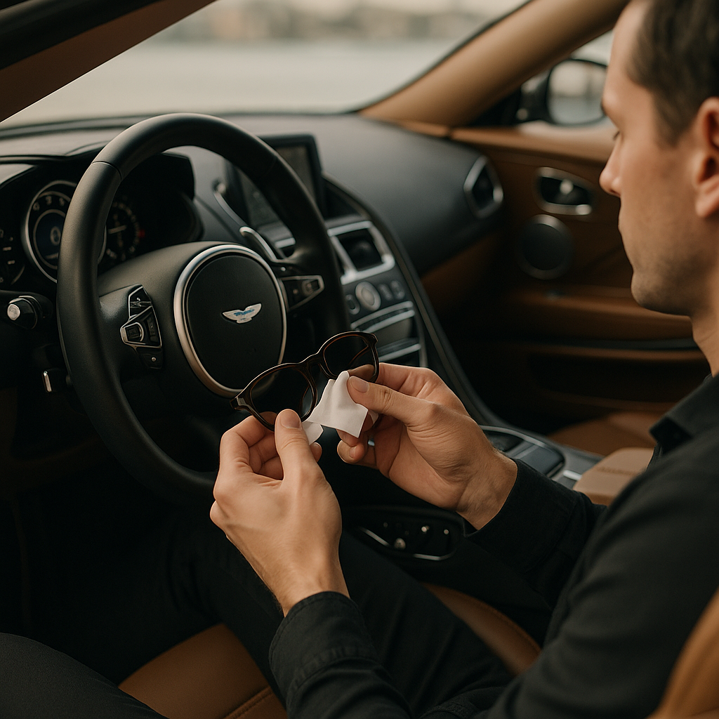 Lens Wipes 50 Lenços Umedecidos Limpeza Óculos Lente Casepro