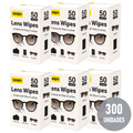 Lens Wipes 300 Lenços Umedecidos Limpeza Óculos Lente Casepro